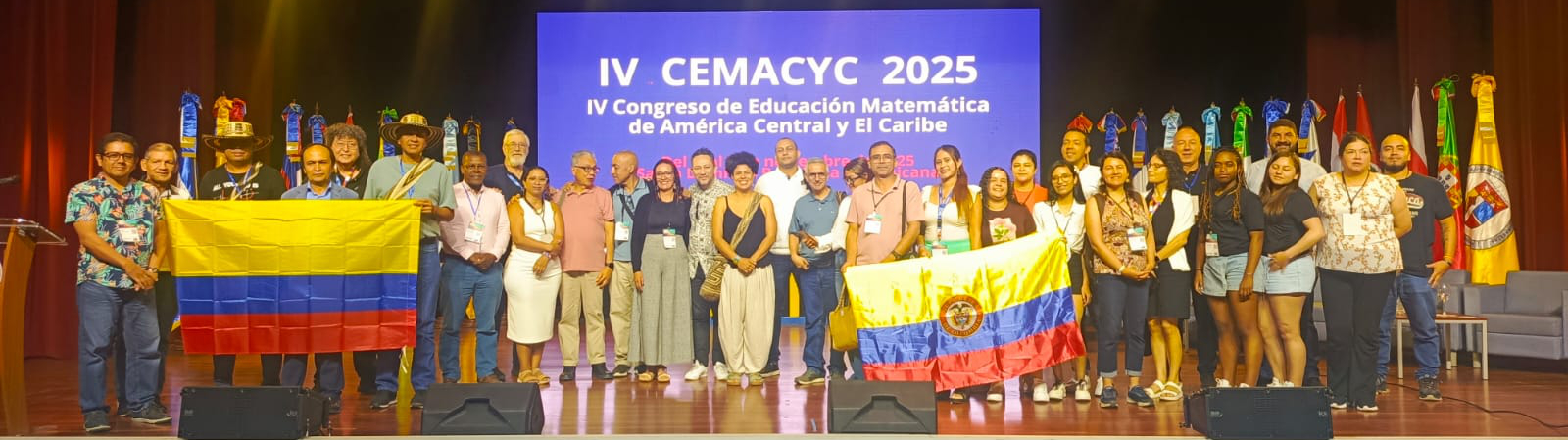 Anuncio XVII CIAEM en IV CEMACYC, en noviembre 2025, Santo Domingo, República Dominicana